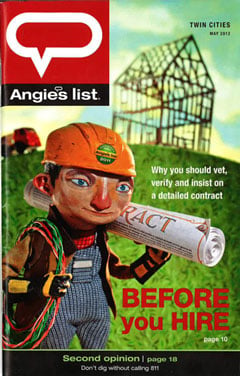 Angies list magazine cover