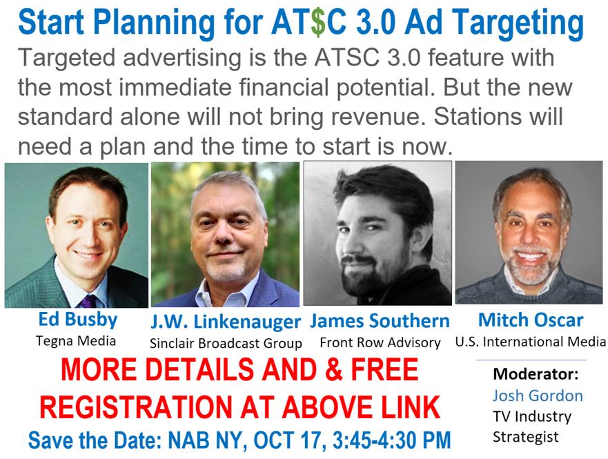 ATSC3 Preparing for ad targeting
