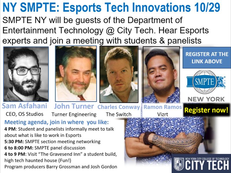 October SMPTE ESports October SMPTE ESports